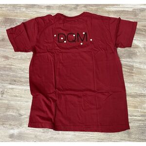 DQM Burgundy Mens T-shirt Size XL